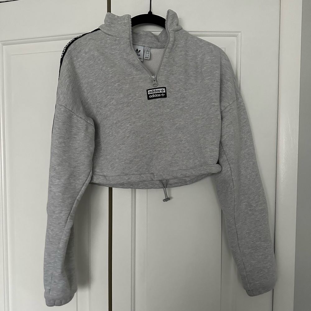 Adidas cropped sweatshirt